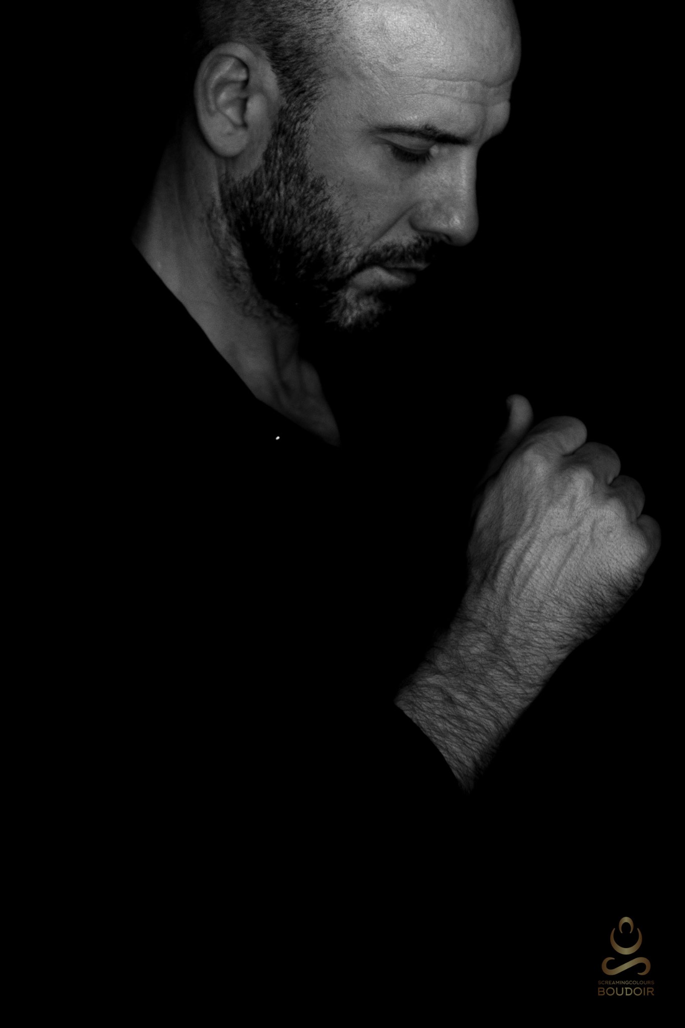 Men's editorial portrait